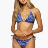 Cusprint Tie Dye Bule Bikini Sets